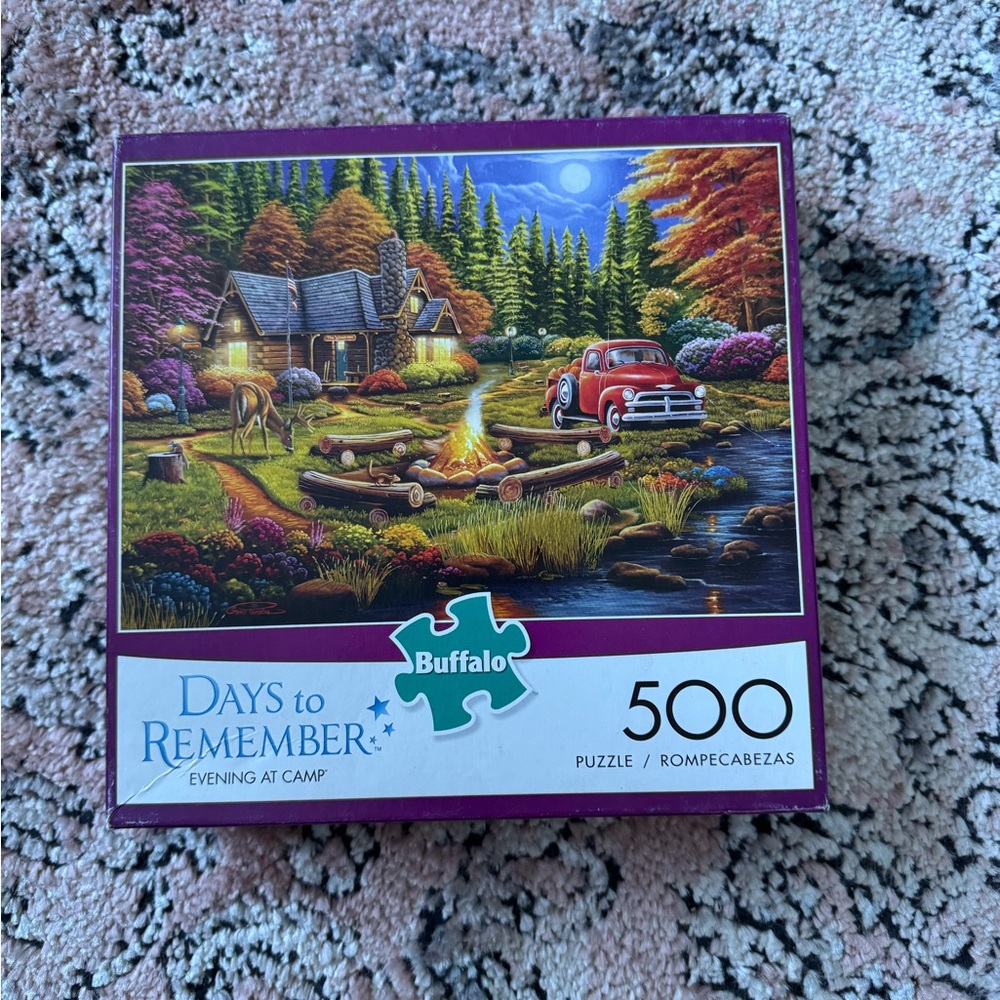 Buffalo 500 piece fall / autumn puzzle